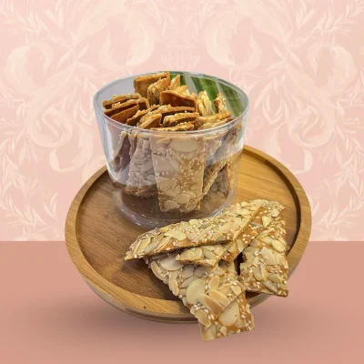 Bánh Ngói Nguyên Cám Hạnh Nhân