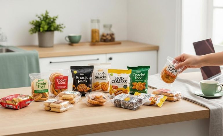 Đồ Ăn Vặt Đóng Gói Tiện Lợi Cho Dân Văn Phòng
