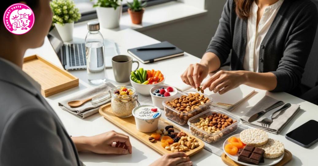 Các loại đồ ăn vặt healthy cho dân văn phòng