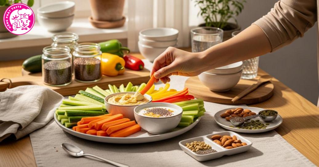 Các loại đồ ăn vặt ít calo phổ biến