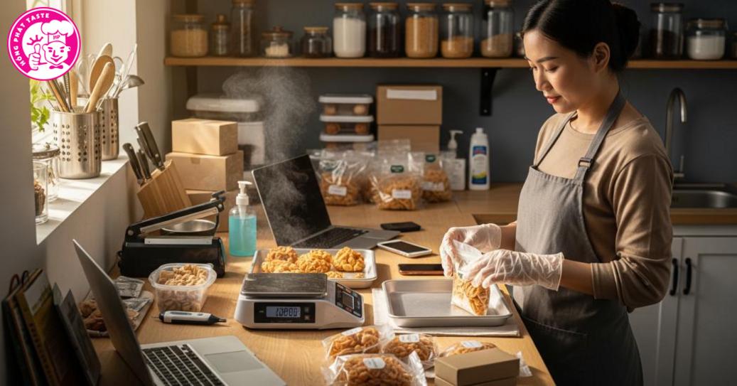 Mô hình kinh doanh đồ ăn vặt Mô hình kinh doanh đồ ăn vặt